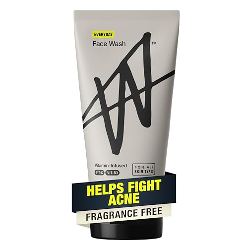 W By Jake Paul Everyday Mens Face Wash Exfoliating Face Cleanser for Men For All Skin Care Needs Unscented 5 fl oz - Image 1