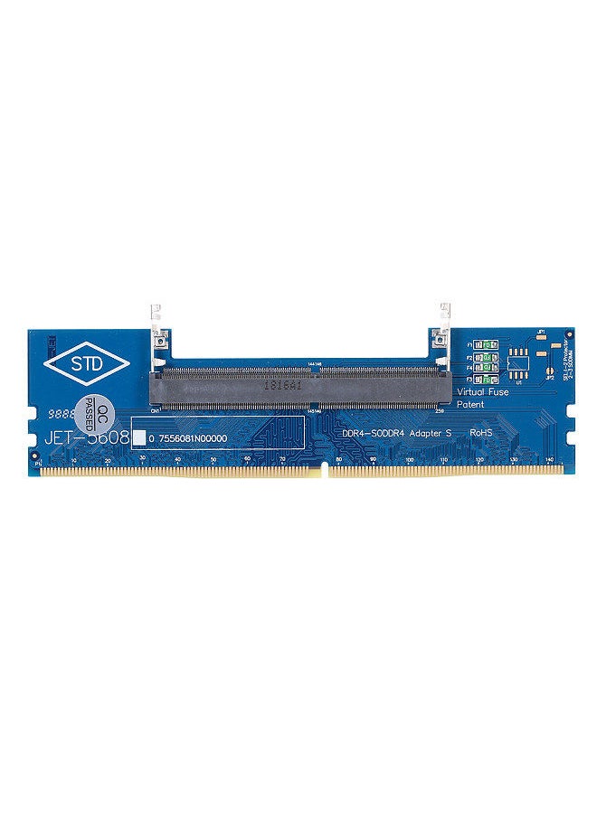 Generic - DDR4 Laptop SO-DIMM to Desktop Adapter Card Converter Memory RAM Connector Adapter Memory Tester - Image 1