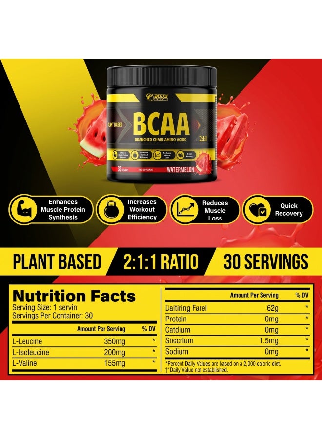 Body Builder BCAA Increase Workout Watermelon 30 Servings - Image 3