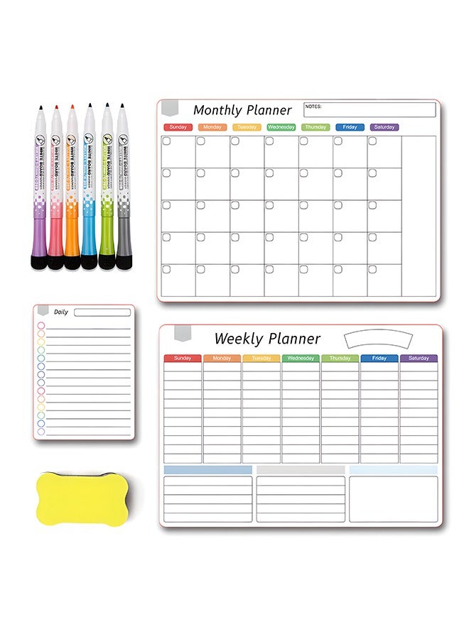 Magnetic Whiteboard, Waterproof Dry Erase Board, Repeatable and Easy to Clean, Perfect for Home, Office, Classroom Use - Image 1