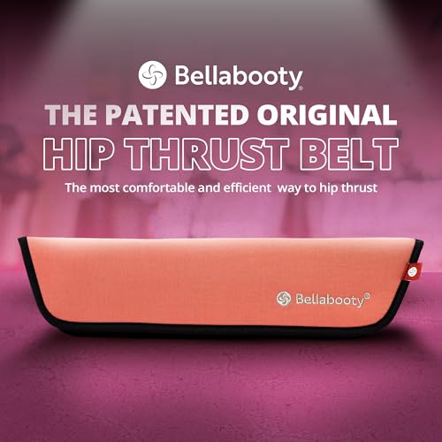 Bellabooty Premium Hip Thrust Belt Adjustable Exercise Belt for Glutes Squats Hip Thrust Pad for Comfort Versatile Gym Equipment for Home Weightlifting Belt Support for Women Pink - Image 3