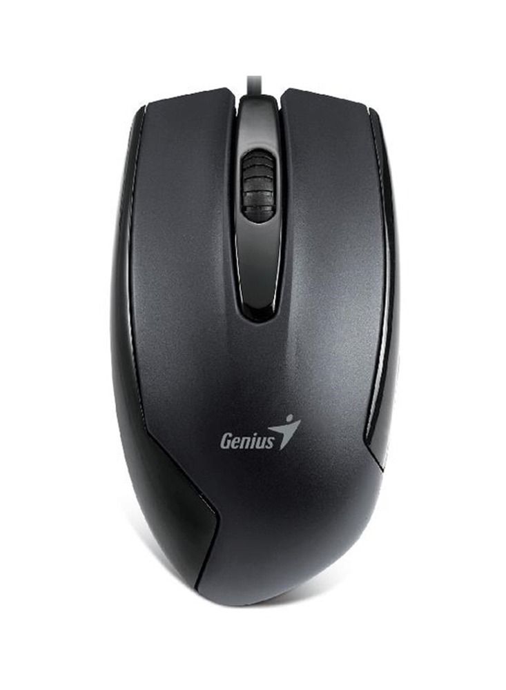 DX-100 Wired Optical Mouse Black