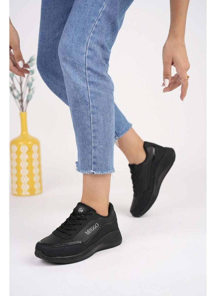 muggo Happy Guaranteed Women's Orthopedic Daily Lace-up Stylish Comfortable Sneaker Sports Shoes  - Image 3