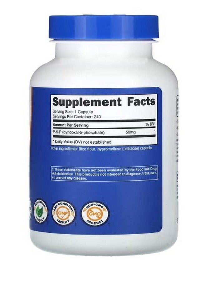 Nutricost بي 5 بي 50 ملغ 240 كبسولة - Image 2