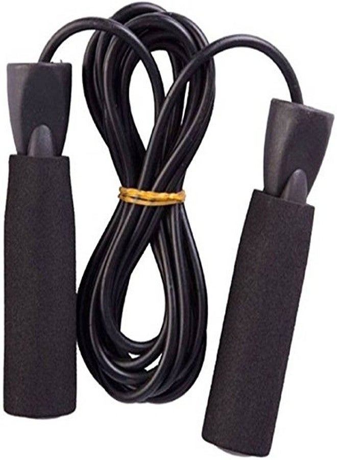 WATSON Ball Bearing Skipping Rope, Adjustable Skipping Rope for Men & Women, Girls, Boys, Skipping Rope for Exercise, Fitness Rope, Exercise Rope, Fitness Skipping Rope (Black) - Image 1