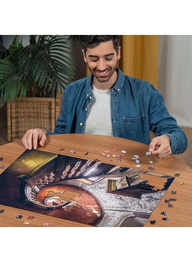 Ravensburger بازل رافنسبورجر شجرة البلوط الحلزونية 1000 قطعة للبالغين - شجرة خيالية غريبة مع فن حلزوني معقد - بازل كبير عالي الجودة للاسترخاء والتحدي | 17103-3 - Image 5