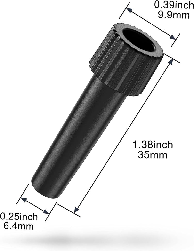 DiCUNO Lamp Switch Knob Replacement, Screw Threaded Twist On/Off Turn Switch Knobs for Table Lamps, 35mm Length, 4 Packs - Image 2