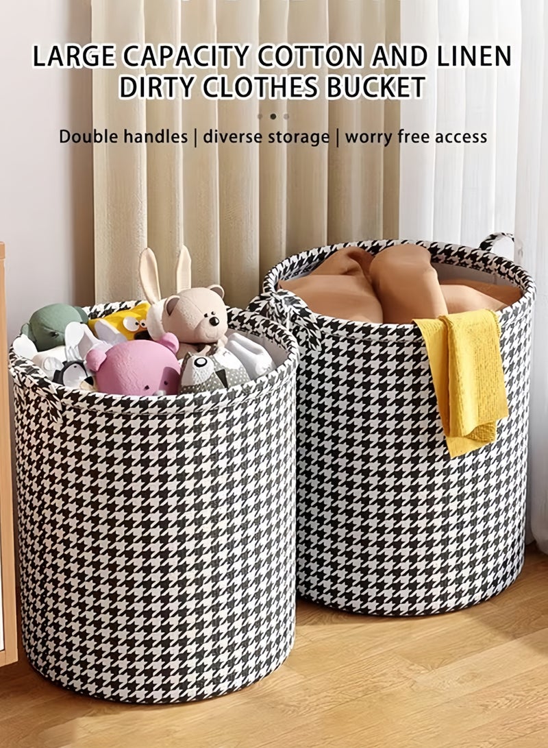 HQ-GAMING 2 Pack Waterproof Laundry Baskets, 75 L Collapsible Bag Organizer Basket, Storage Hamper for Clothes Toys Dirty Clothes Bedroom - Image 4