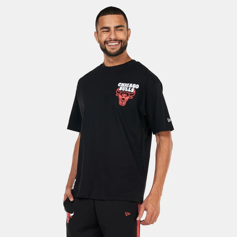 NEW ERA Chicago Bulls NBA Neon Oversized T-Shirt