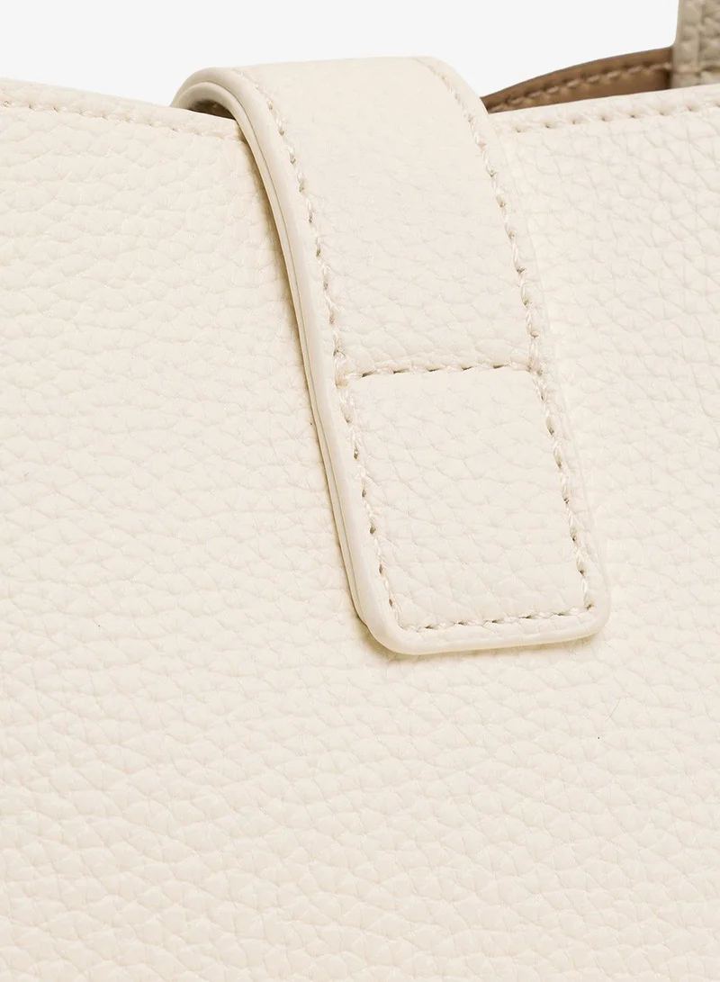 French Connection Emili Medium Tote Bag Women White Emili Medium Tote Bag for Women | Best Price UAE