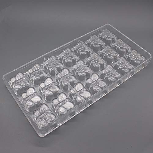 Goldbaking Polycarbonate Butterfly Chocolate Mold Hard Poly-carbonate Candy Mold 21 Cavities - Image 4