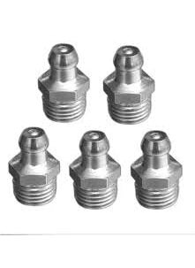 GK MART 10 mm x 15 mm Pitch straight steel body Grease Nipple 2 Nos  - Image 4