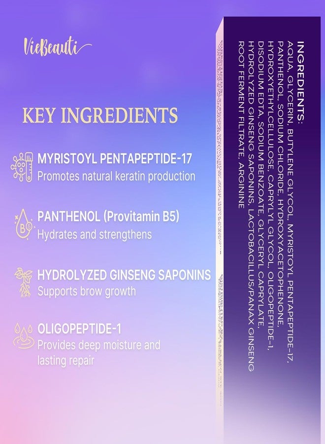 VieBeauti Lash Serum for Eyelash Growth: Eyelash Growth Serum with Advanced Formula to Boost Longer Fuller and Thicker Looking Lashes - Vegan & Cruelty-Free for Sensitive Eyes 3mL - Image 4