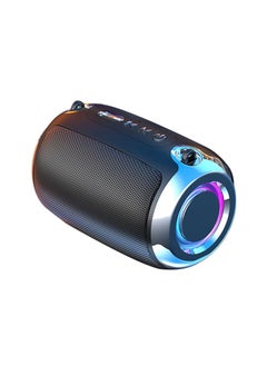 KASTWAVE Bluetooth Speakers, Portable Wireless Speaker with Stereo Sound, 12 Hours of Playtime, Portable Speaker for Party Beach Camping, Subwoofer Surround Sound HiFi Party Speaker/2330 (Black)  - Image 1
