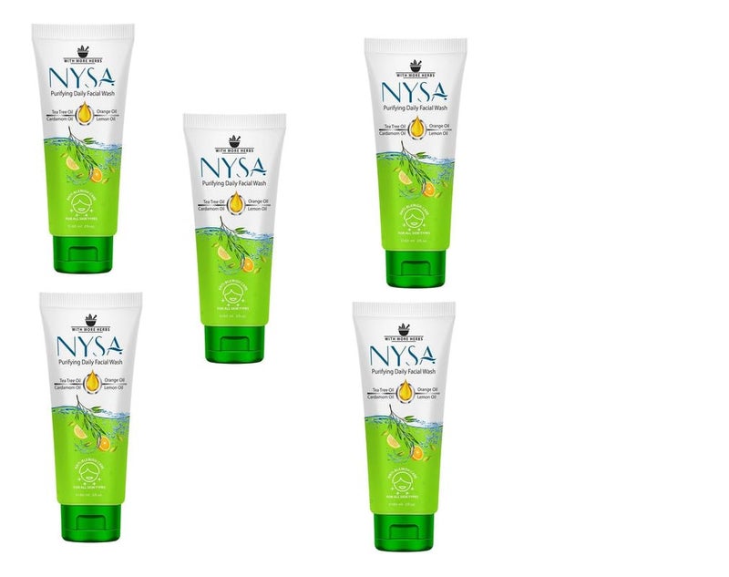 Nysa Face Wash 60 ml Pack Of 5 - Image 1