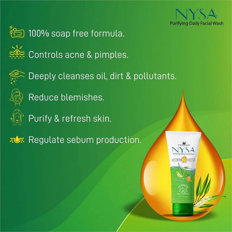 Nysa Face Wash 60 ml Pack Of 5 - Image 3