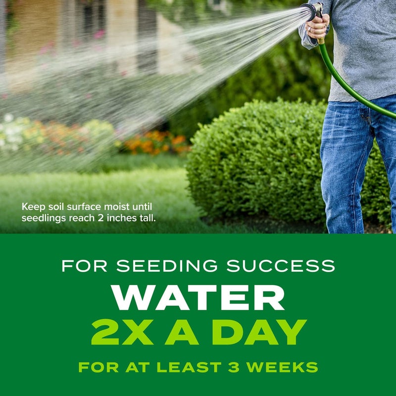 Scotts Turf Builder Rapid Grass Sun & Shade Mix, Combination Seed and Fertilizer, Grows Green Grass in Just Weeks, 5.6 lbs. - Image 5