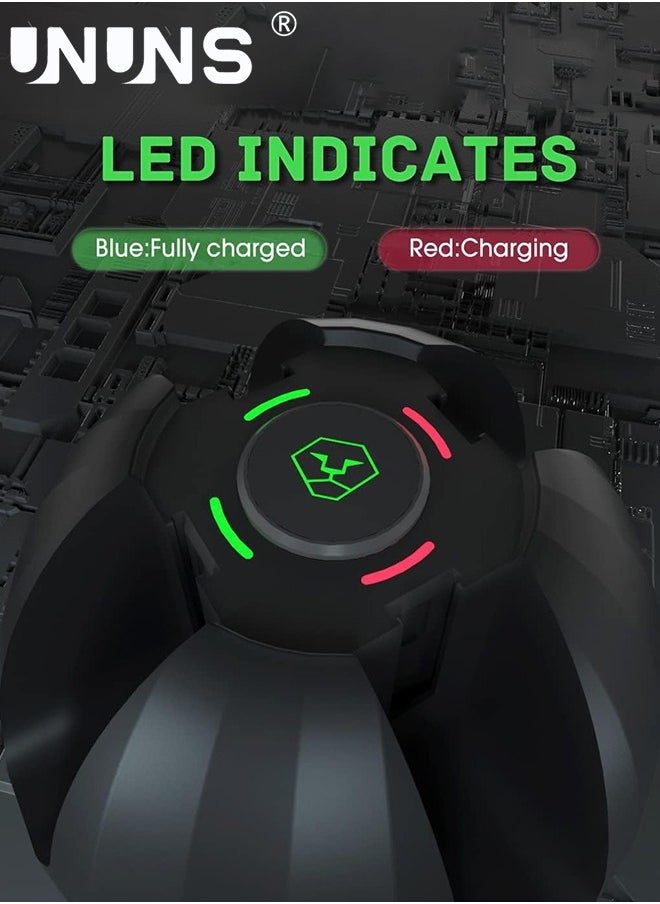 UNUNS - Controller Charging Dock for Nintendo Switch Joycon, UNUNS 4 in 1 Joycon Charging Dock with LED Indication and Charger Cable, Fast Charging Dock Station Compatible with Nintendo Switch/ OLED Joy Con - Image 1