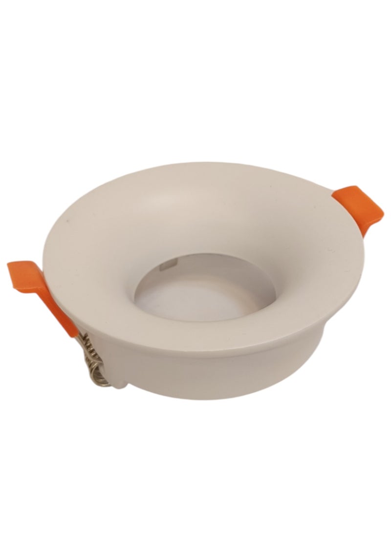 ميجامان Spot Light Frame GU10 Round MQTL1126 R752 - White  - Image 3