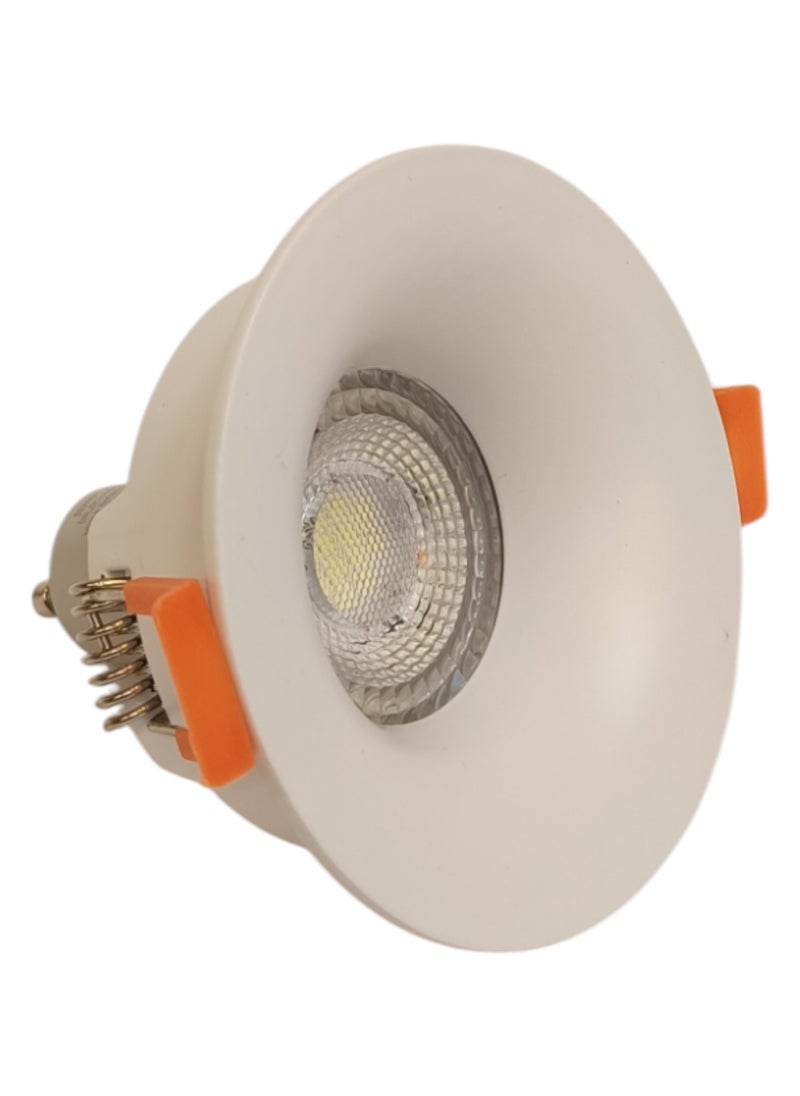 ميجامان Spot Light Frame GU10 Round MQTL1126 R752 - White  - Image 1