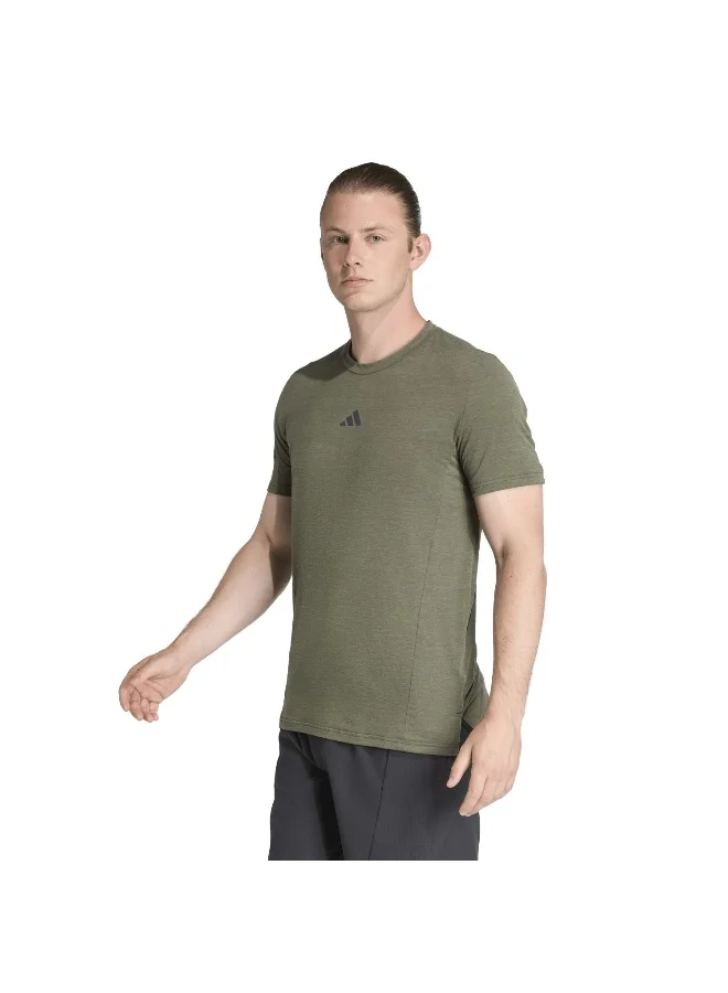 adidas Adidas D4T Tee Green T-Shirt (Short Sleeve) T-Shirts For Men
