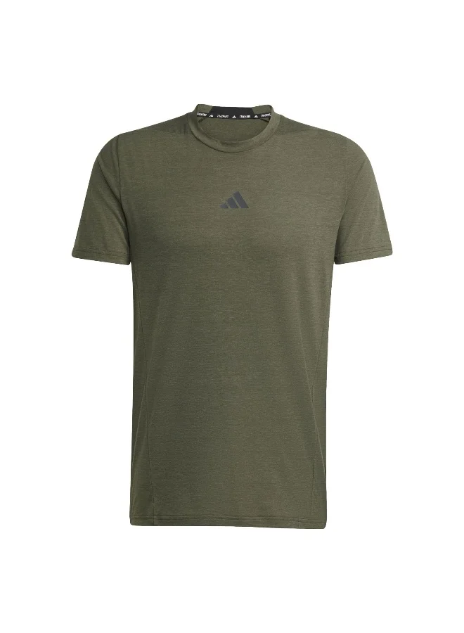 adidas Adidas D4T Tee Green T-Shirt (Short Sleeve) T-Shirts For Men