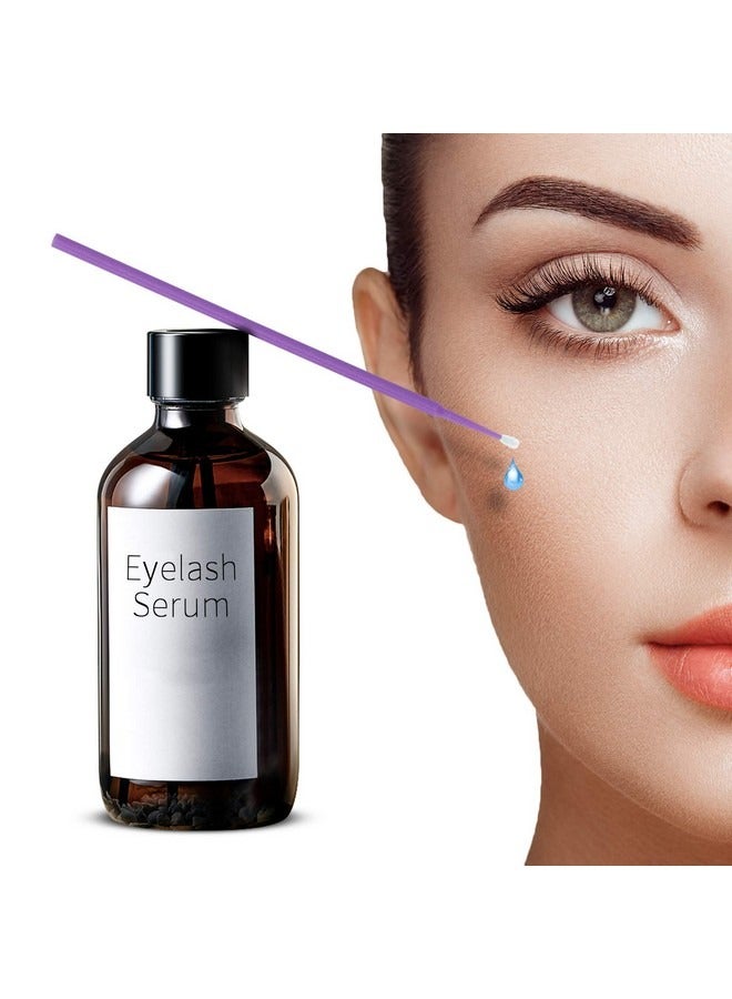 Beauenty 400 Pcs Micro Brush, Micro Swabs for Eyelash Extension, Disposable Micro Applicator Brush Micro Eyelash Swabs Multi-colored(Head Diameter: 2.0mm) - Image 4