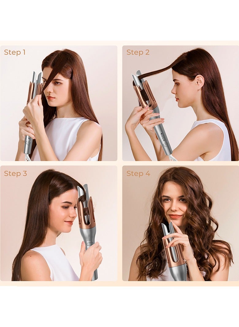 عام مكواك شعر آلي للاستعمال في المنزل، يبلغ قطره 32 ممًا ويستطيع بسهولة إنشاء أنماط جذابة. يتبع معايير المملكة المتحدة. - Image 4