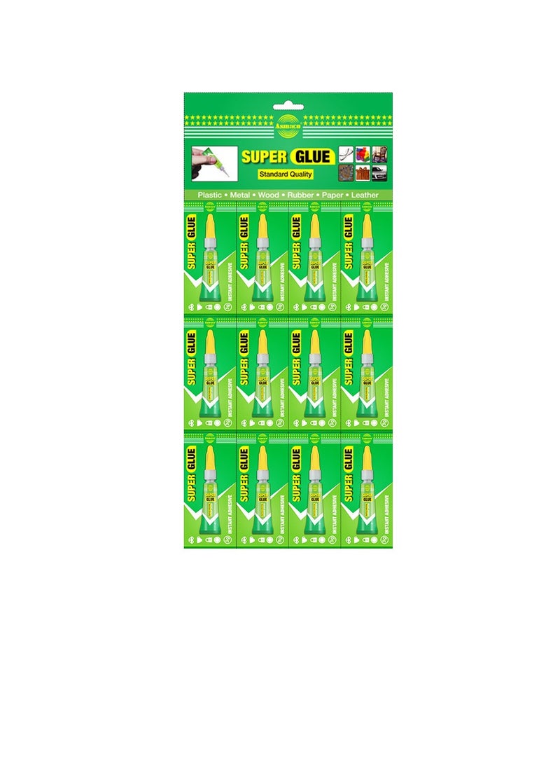 Asmaco Super Glue Tube 3g - 12pcs  - Image 2