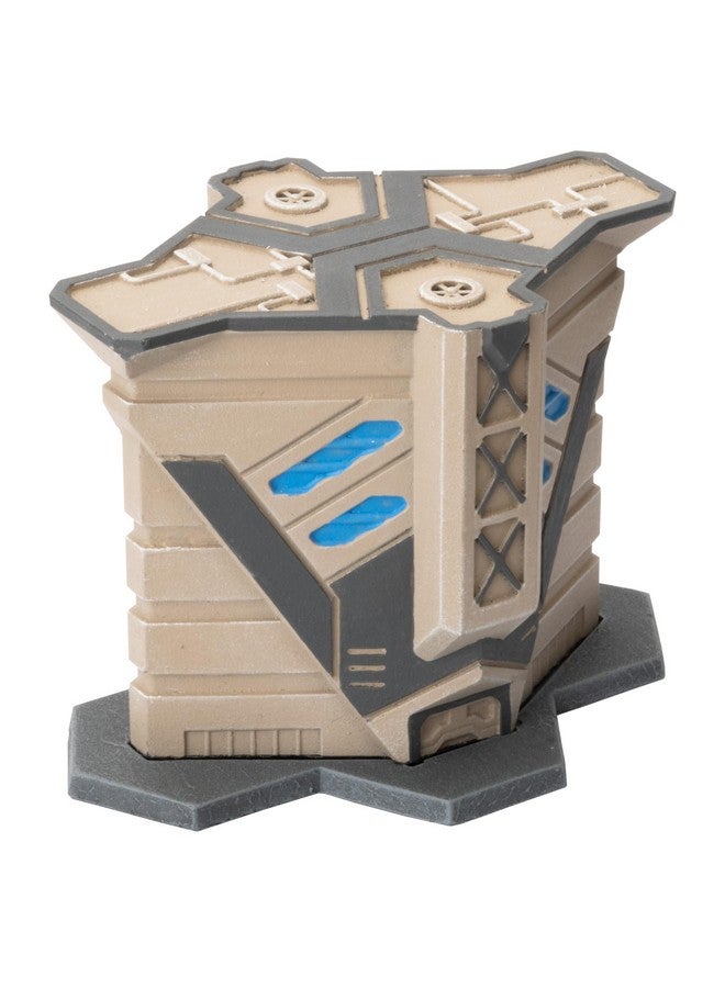 Gale Force Nine GF9: Hextech Trinity City: Condo - 2X Fully Painted Buildings, Battlefield in A Box, Tabletop Ready Painted Terrains, RPG Accessories - Image 3