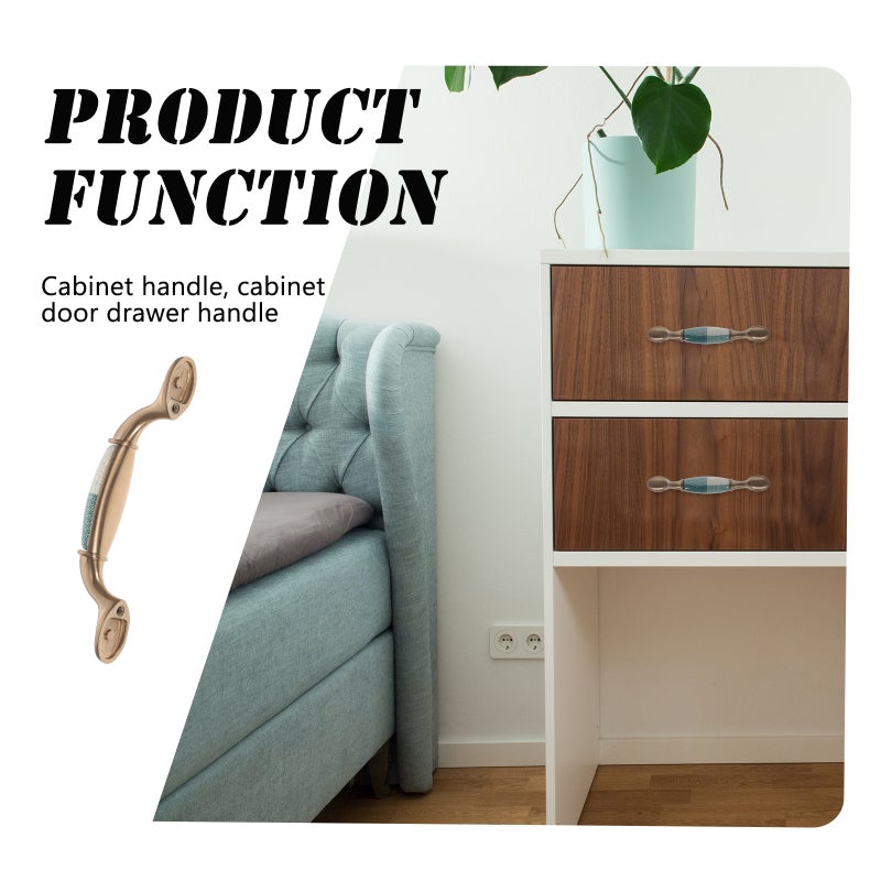 Cabinet Knob Wardrobe Handle Decorative Dresser Knob Furniture Cupboard Pulls - Image 4
