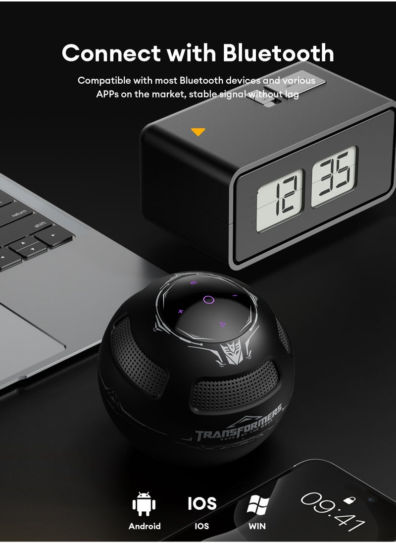 TRANSFORMERS - Transformers TF-Y17 Wireless Bluetooth Speaker - Iron Gray - Image 1