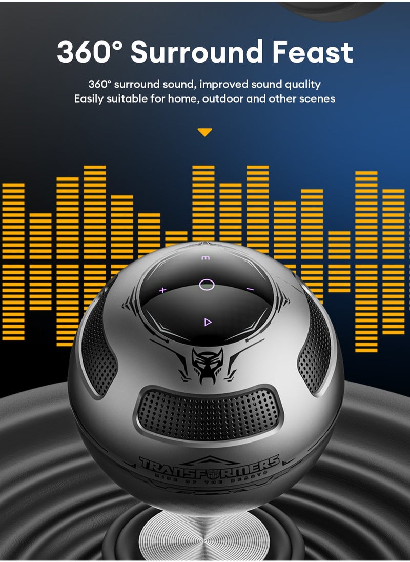 TRANSFORMERS - Transformers TF-Y17 Wireless Bluetooth Speaker - Iron Gray - Image 1