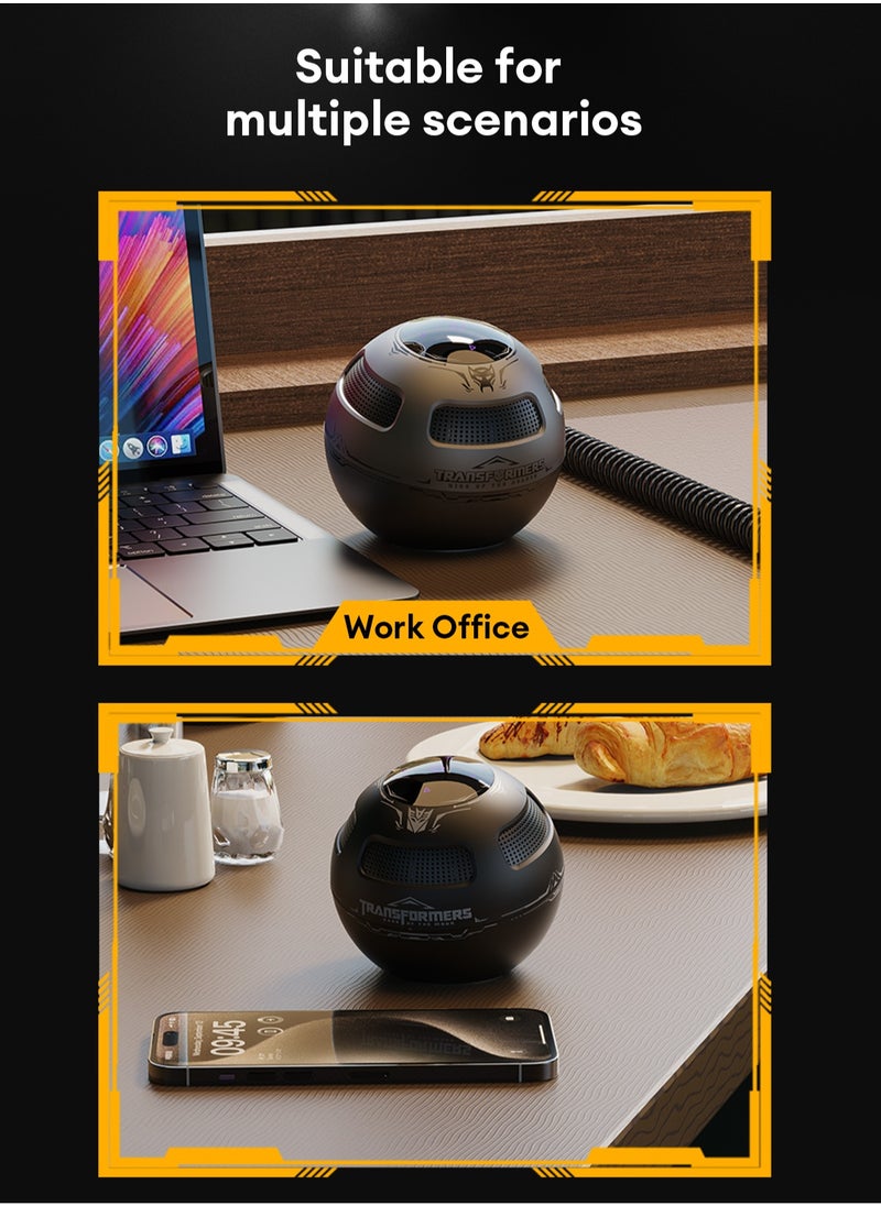 TRANSFORMERS - Transformers TF-Y17 Wireless Bluetooth Speaker - Iron Gray - Image 1