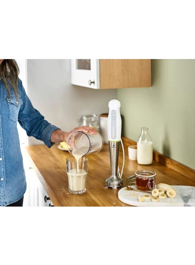 KENWOOD Electric Triblade Hand Blender HDP109WG White/Clear - Image 3