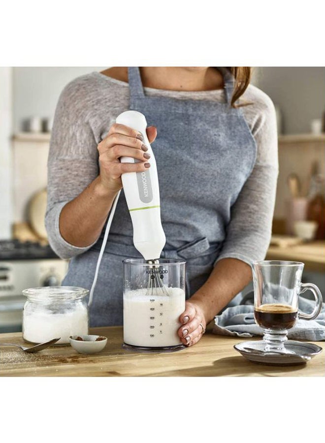 KENWOOD Electric Triblade Hand Blender HDP109WG White/Clear - Image 2