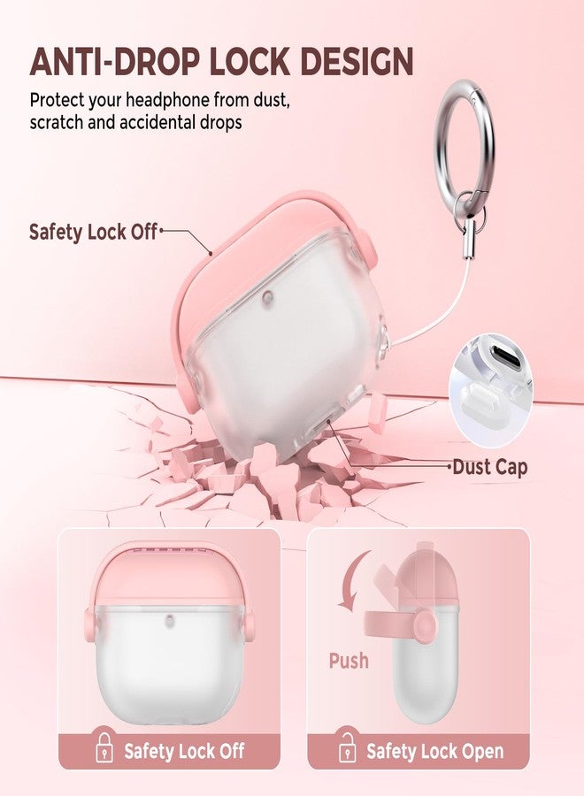 AhaStyle AirPods 4 Case Cover with Secure Lock Clip, Cute Music Headset Design for AirPods 4th Generation with Cleaning Kit Soft Silicone Protective Cover Skin for Apple AirPods 4 2024 Charging Case - Image 3