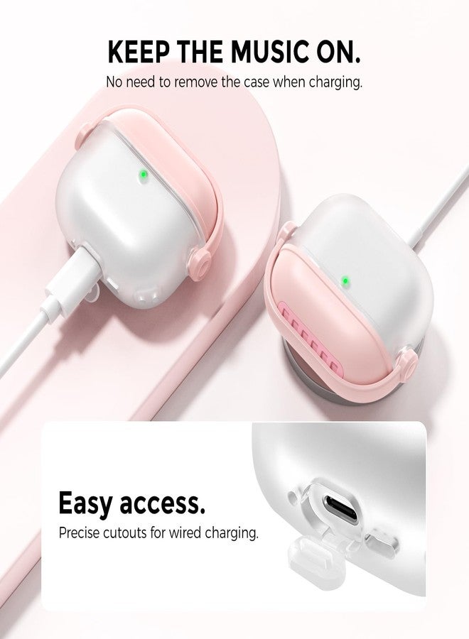 AhaStyle AirPods 4 Case Cover with Secure Lock Clip, Cute Music Headset Design for AirPods 4th Generation with Cleaning Kit Soft Silicone Protective Cover Skin for Apple AirPods 4 2024 Charging Case - Image 5