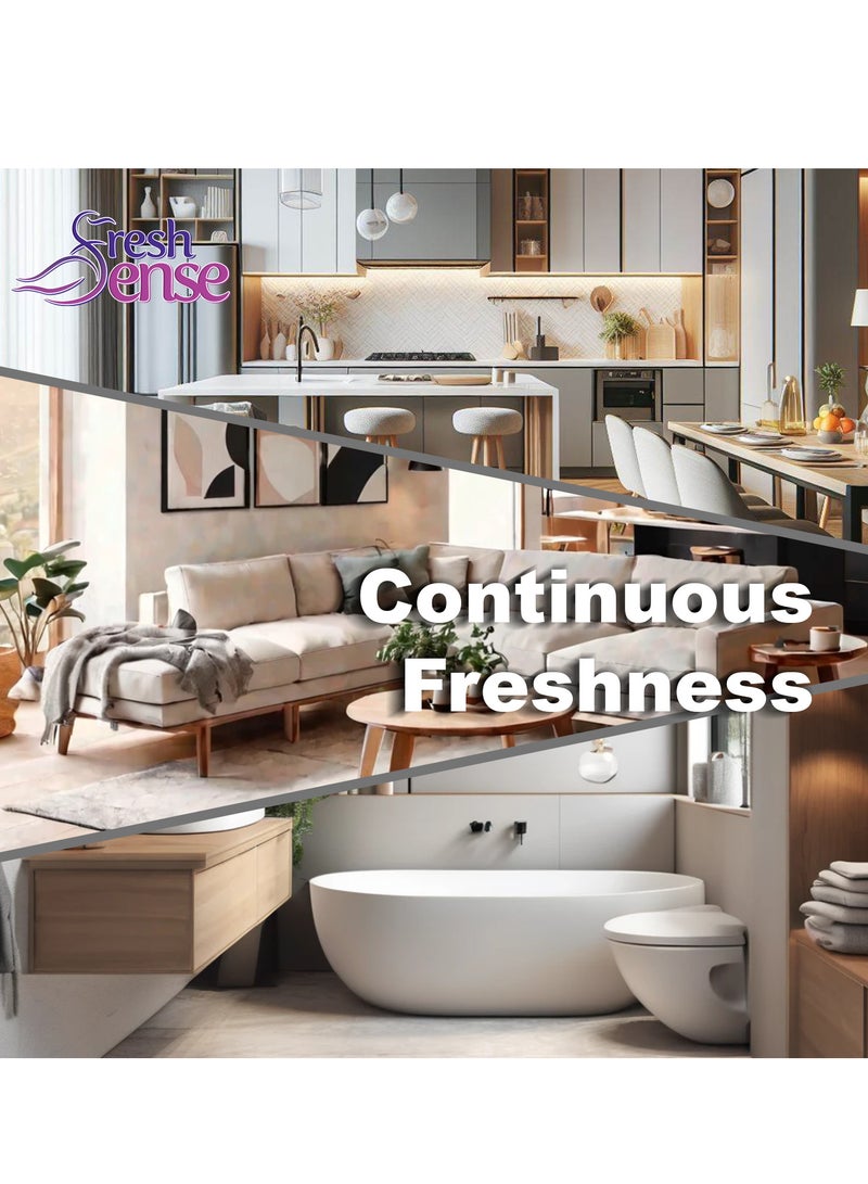 Fresh Sense LAVENDER Refill - PACK of 12 x 260ml - Automatic Spray Auto Spray Air Freshener for Home Bathroom Toilet Office Neutralizes Bad Odors FRESH SENSE - Image 3