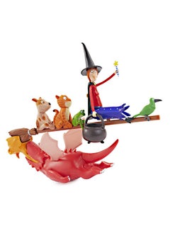 Julia Donaldson The Room On The Broom Story Time Set | Collectable Articulated Character Action Figures | Official Toys And Gifts From The Books, Tv And Animation Movie Series