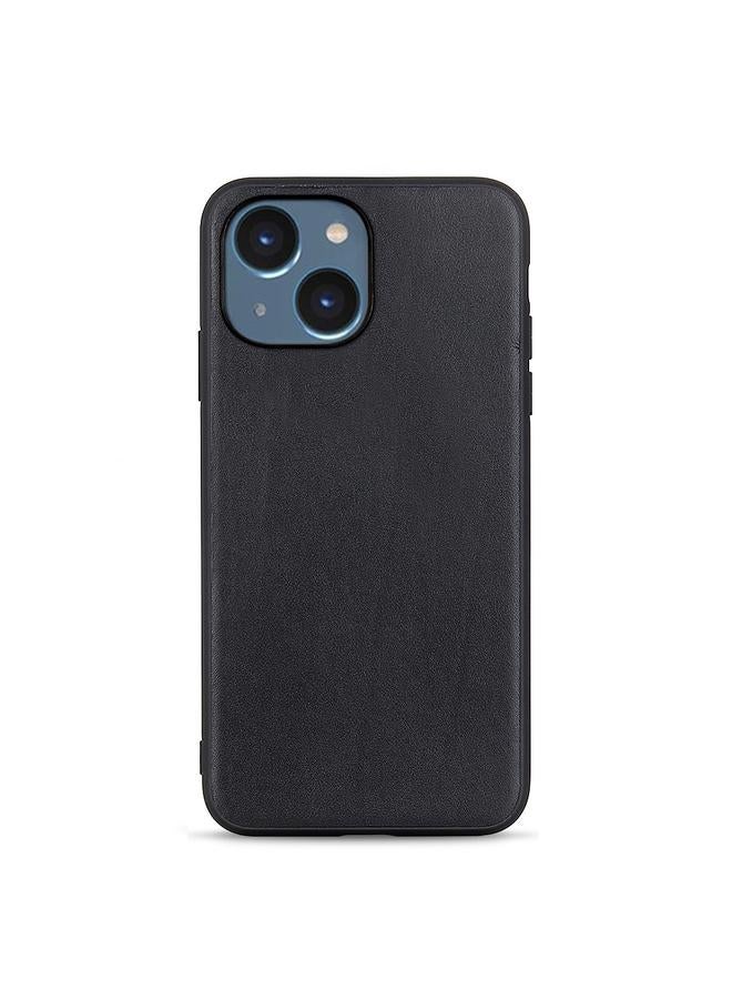 اس-توب جراب لهاتف iPhone 14 مصنوع من جلد الحمل الأصلي - Image 1