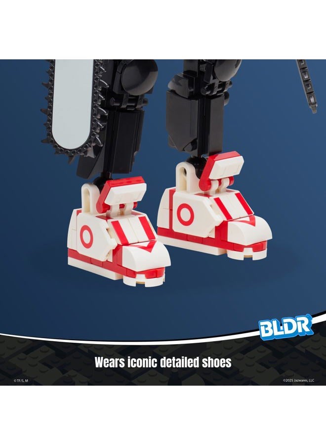 Bldr مجموعة بناء رجل المنشار - تمثال متحرك قابل للبناء بطول 10 بوصات مع 311 قطعة، 0040 - Image 4
