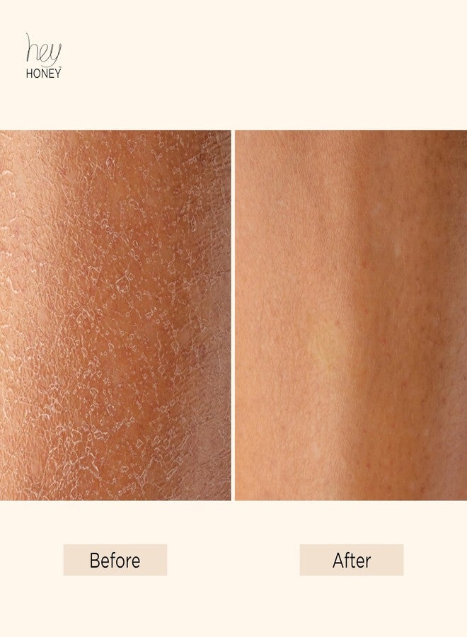 Hey Honey Mango & Honey Ultra Hydrating Body Lotion - Hyaluronic Acid Fruit Enzymes Shea & Mango Butter Moisturizer | Fast-Absorbing Cruelty-Free Skin Barrier Support | 6.7 fl oz - Image 4