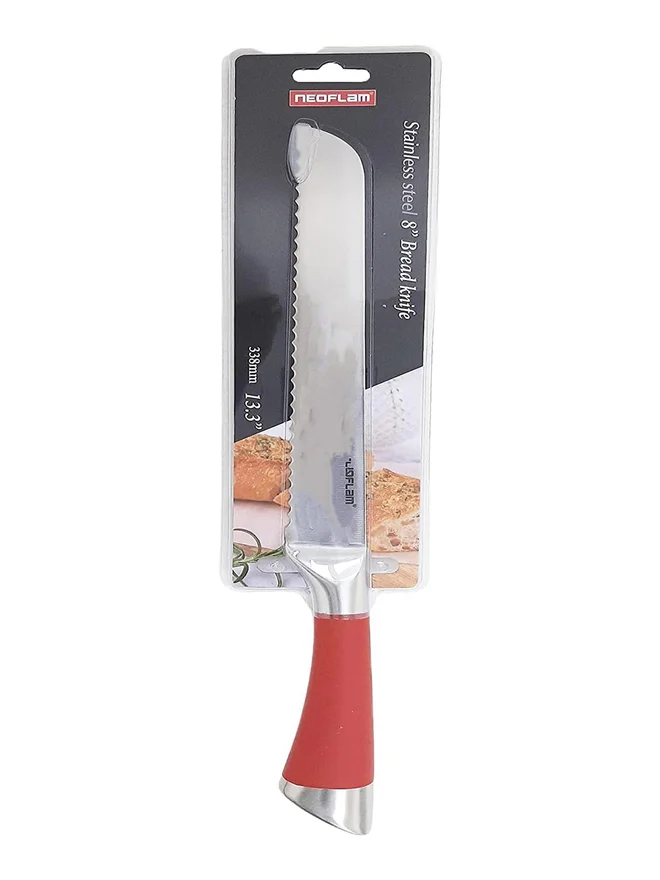 Neoflam NEOFLAM Bread Knife with TPR Handle, 8inches