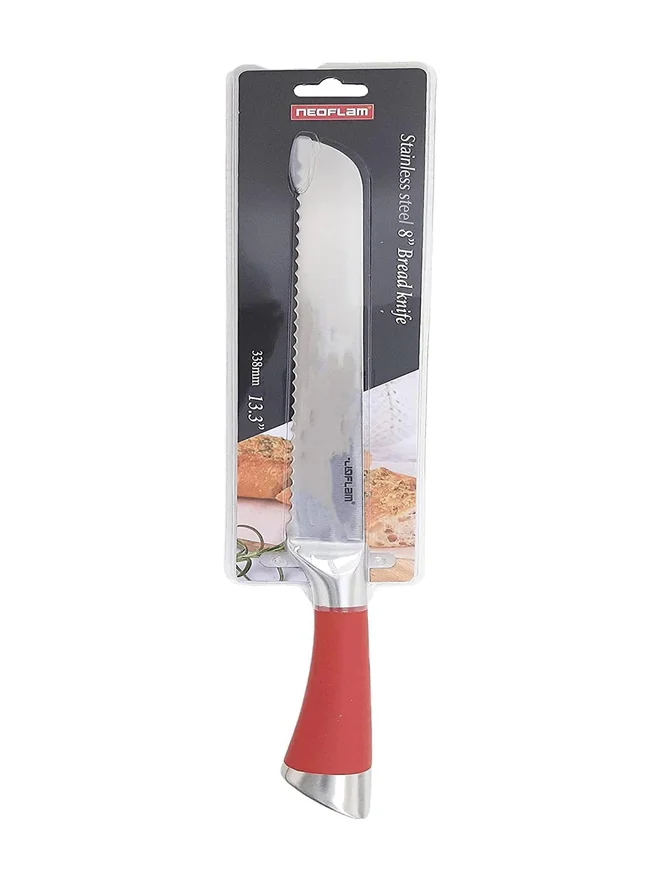 Neoflam NEOFLAM Bread Knife with TPR Handle, 8inches