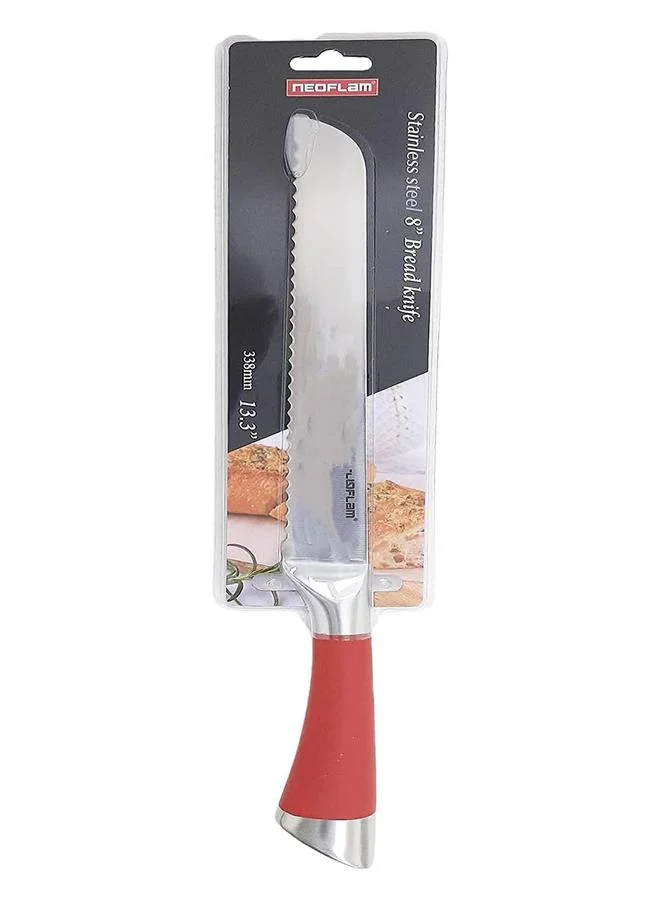 Neoflam  NEOFLAM Bread Knife with TPR Handle, 8inches  | Best Price UAE