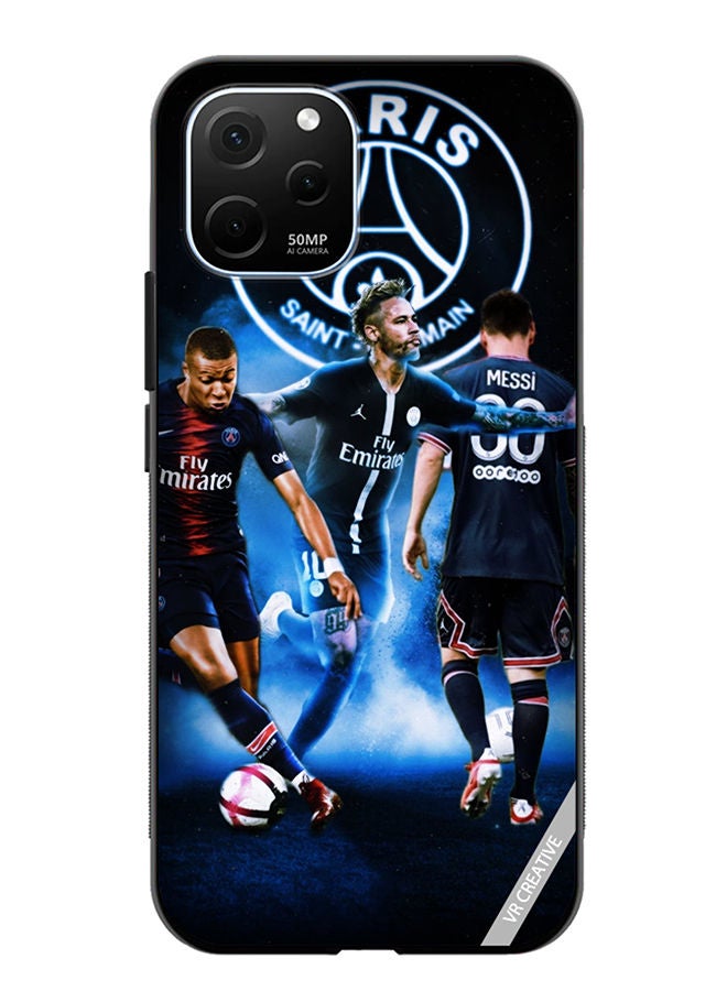 VR CREATIVE Protective Case Cover For Huawei Enjoy 50z Player Football Design Multicolour - Image 1