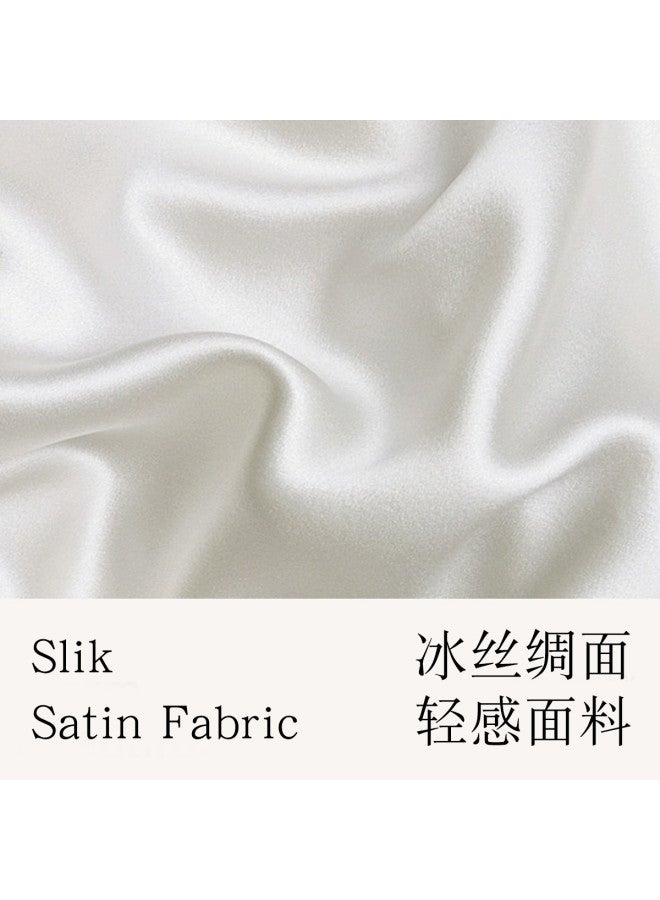 MIIOW Thin High-End Faux Silk Sleeveless Base Layer, Beautiful Back Camisole Top For Women As Inner Wear - Image 5