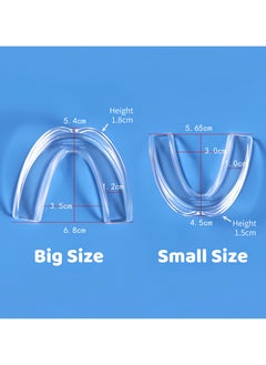 Chabeia 4 Pack Moldable Mouth Guards for Teeth Grinding – Night Guard for Clenching with Hygiene Case, Includes 2 Regular & 2 Heavy Duty Guards  - Image 2