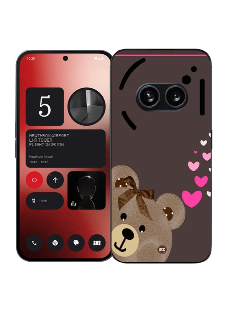 Service Zone Protective Mobile Back Cover Teddy Bear Love For  Nothing Phone 2A 5G - Image 1